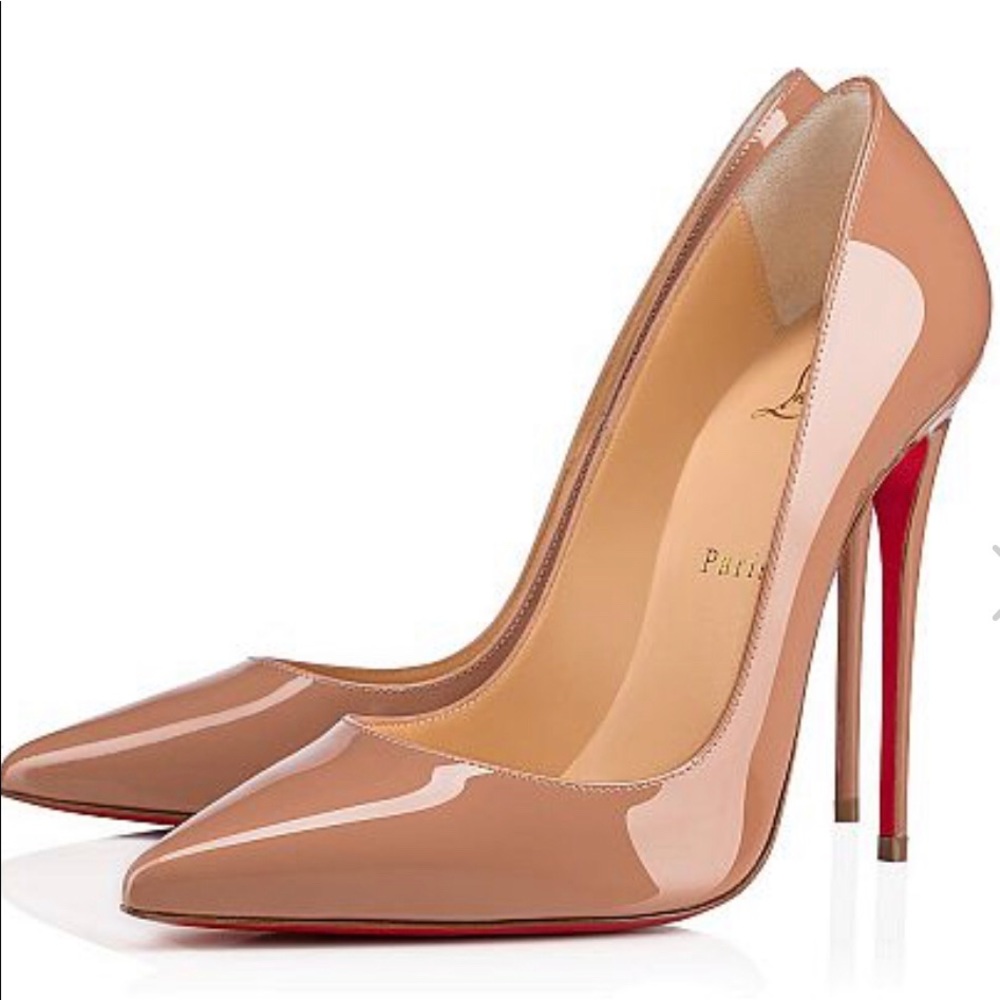 So Kate 120 Patent Nude Christian Louboutin